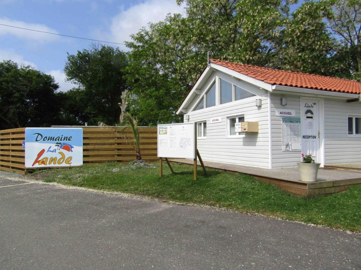 Mobil Home Climatise Au Domaine Lalande A Mimizan Exterior foto